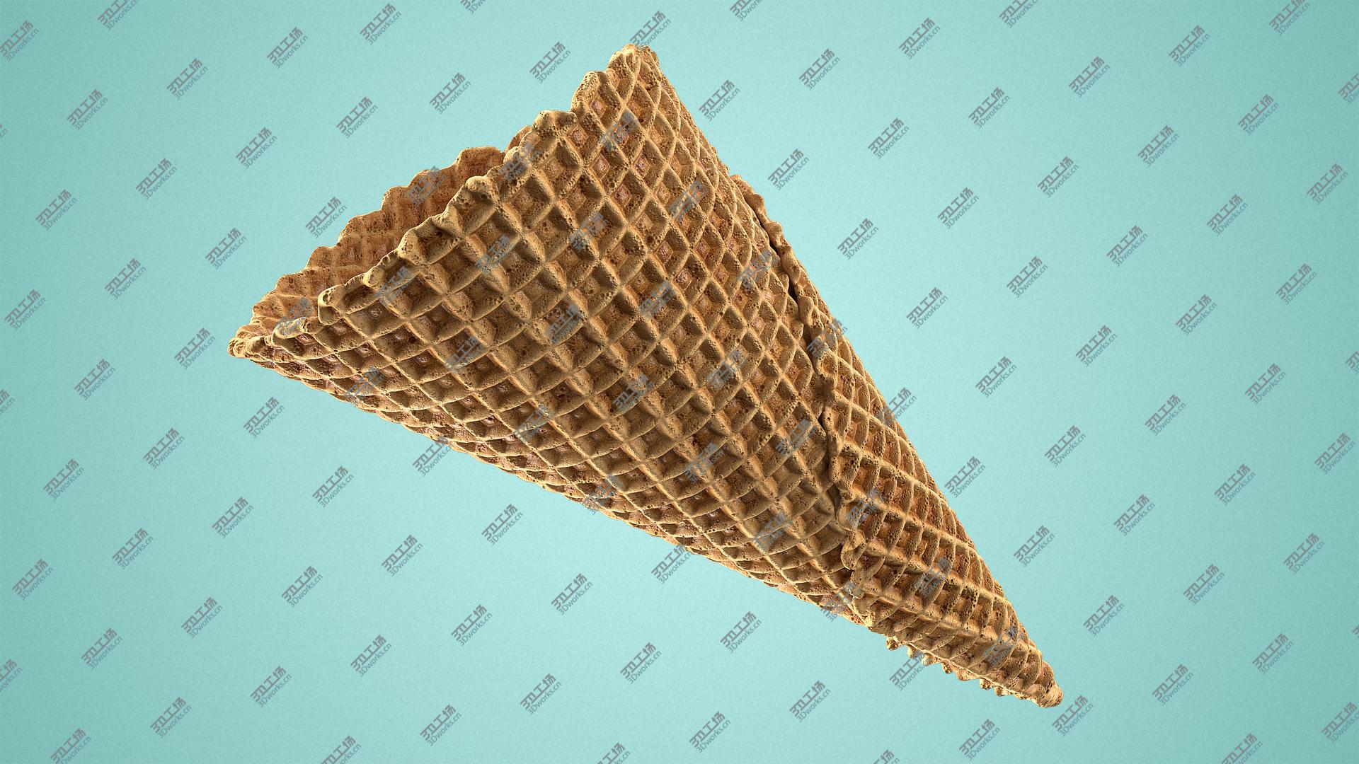 images/goods_img/2021040162/3D Natural Waffle Cone Type B model/3.jpg